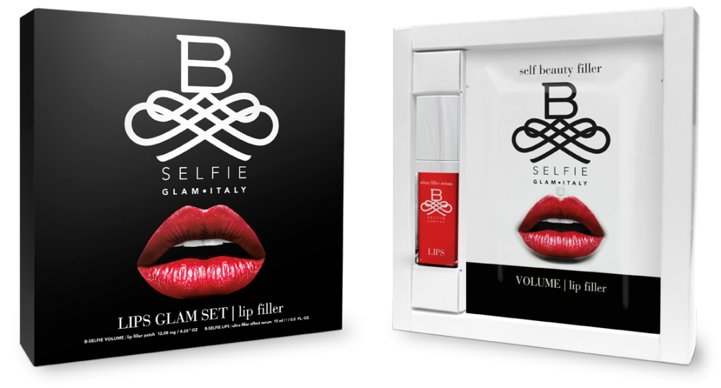 B-SELFIE Lips Glam set