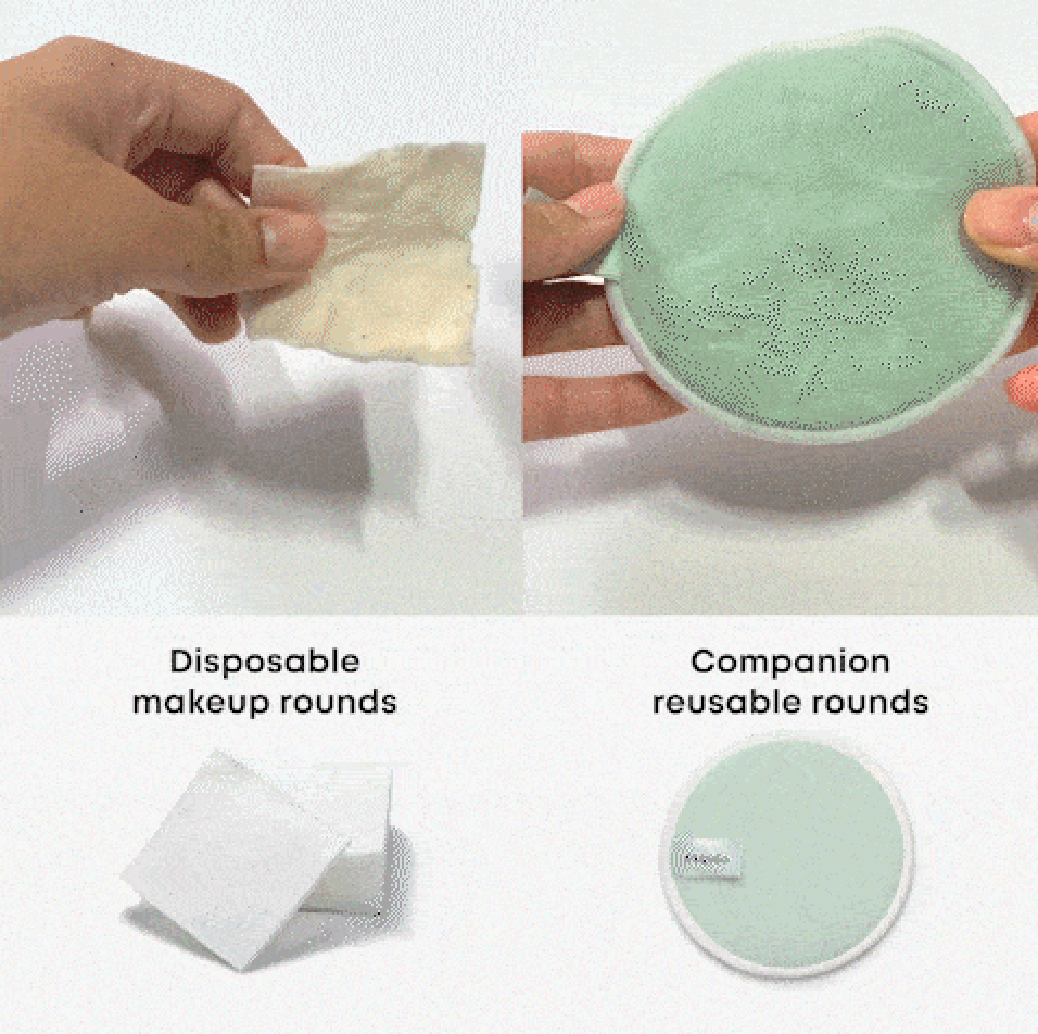 ESQIDO - Reusable Makeup Pads (5 watjes) Companion Round