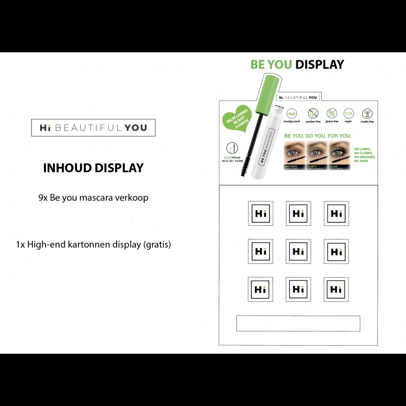  HI You Display EXLUSIEF voor dealer account