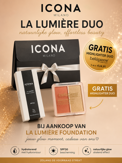 ICONA MILANO La Lumiére SPF 30 Foundation (klik op meer informatie voor verschillende kleuren)