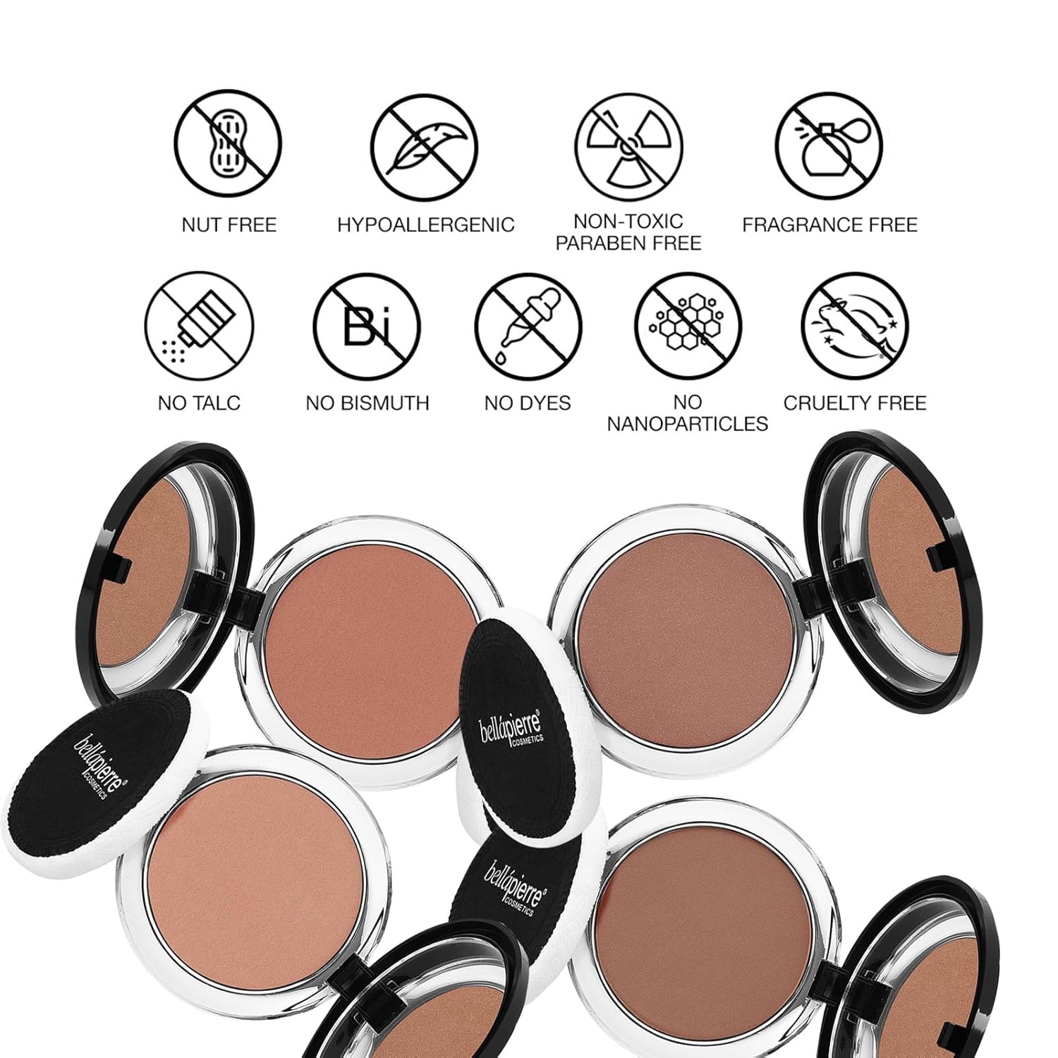 Compact Minerale Blush (Klik hier voor meer informatie voor alle kleuren)