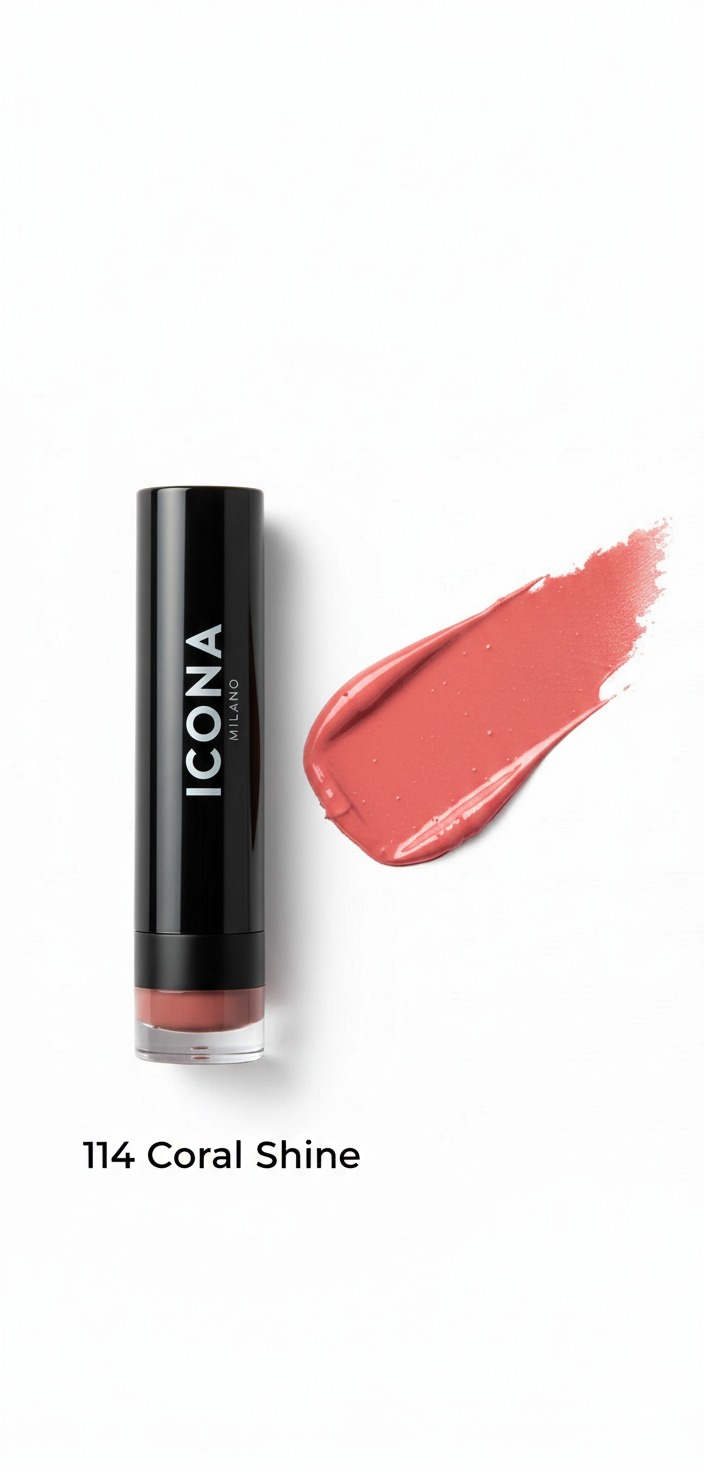 ICONA MILANO Lipstick (Coral Shine)