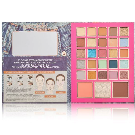 90's Glam Eye & Face-book paletten