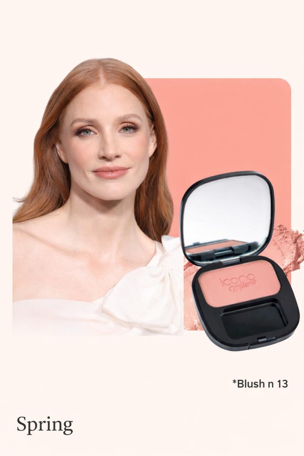 ICONA MILANO Compacte blush - Peach
