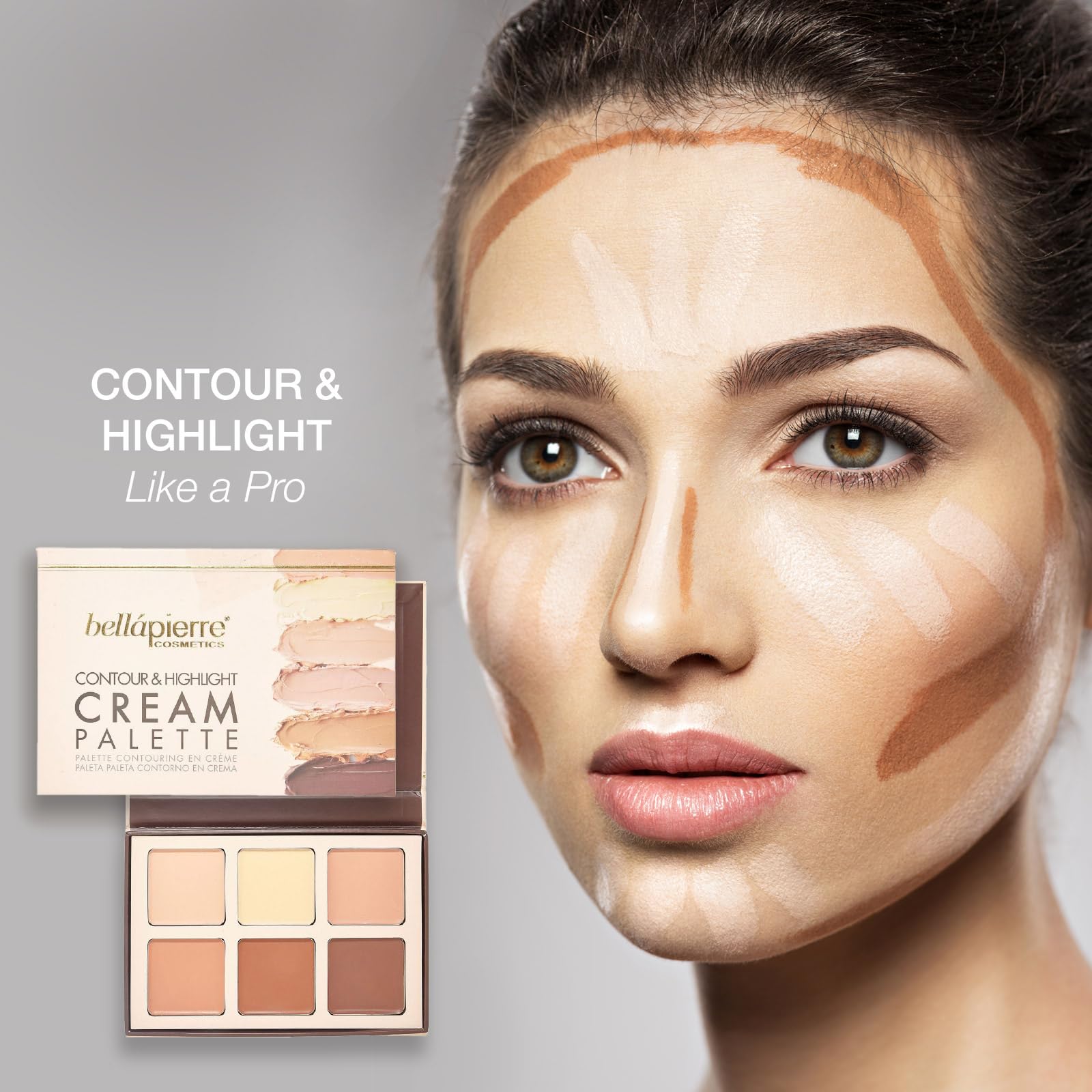 Contour & Highlight Cream Palette