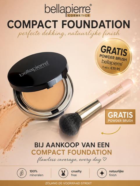 Compact Mineral Foundation (Klik hier voor meer informatie voor alle kleuren)