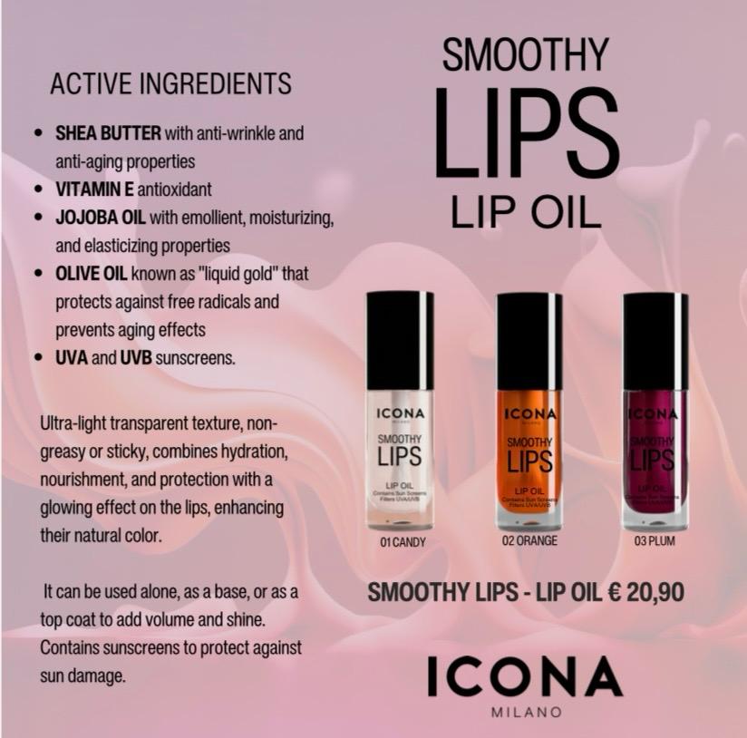 Smoothy Lips-Lip Oil (klik hier voor meerdere kleuren)