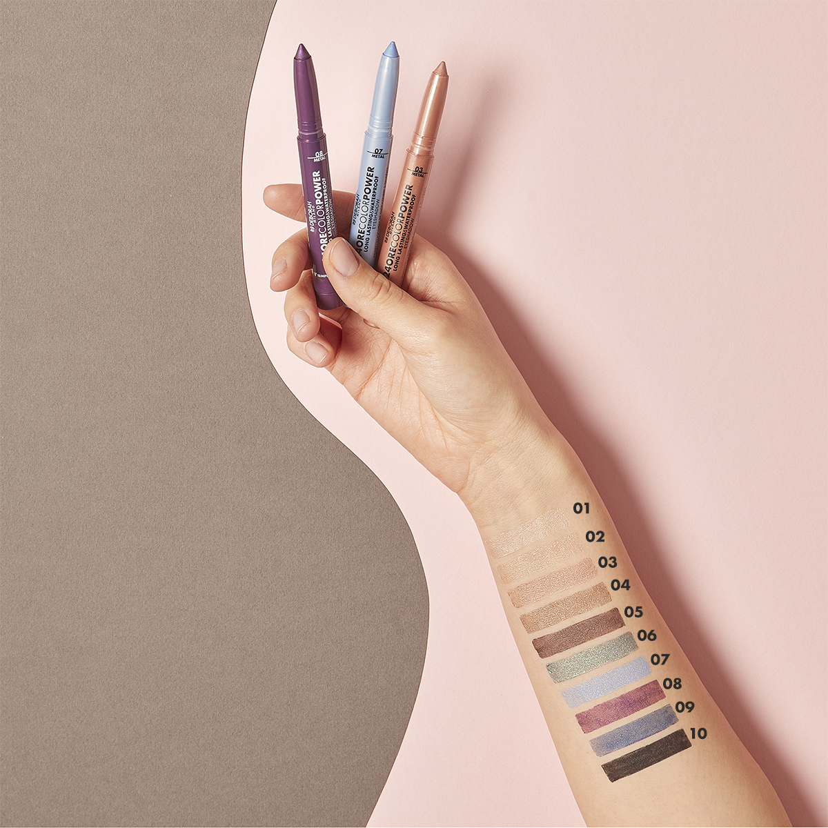 Deborah Milano  24 ORE COLOR POWER EYESHADOW  (Klik hier voor meer informatie voor alle kleuren)