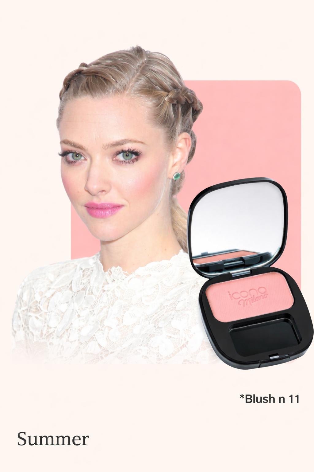 ICONA MILANO Compacte blush (klik hier voor meerdere kleuren)