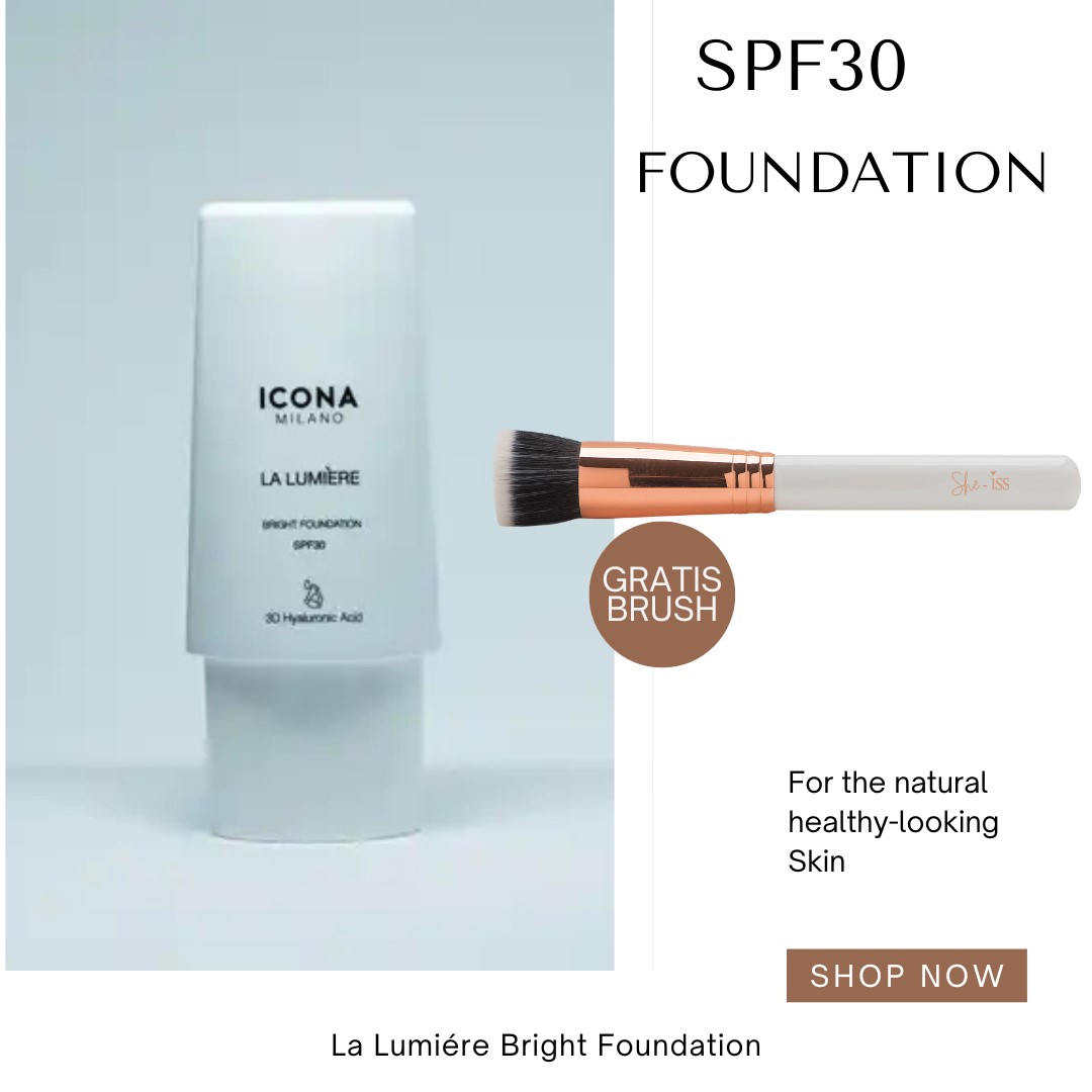 ICONA MILANO La Lumiére SPF 30 Foundation (klik op meer informatie voor verschillende kleuren)